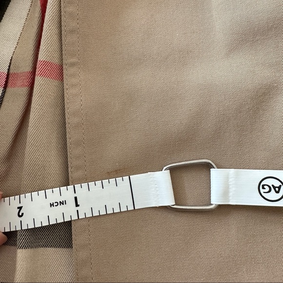 Burberry cotton gabardine long trench coat US 0 - Picture 14 of 14